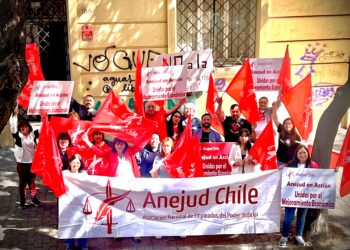 Anejud se moviliza este jueves frente a la exclusión del gobierno de la mesa de negociaciones del sector