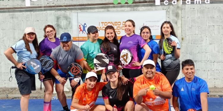 Éxito rotundo Primer Torneo de Pádel Mixto Judicial