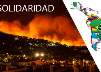 Carta de solidaridad del  CLTPJ – por incendios forestales región de Valparaíso