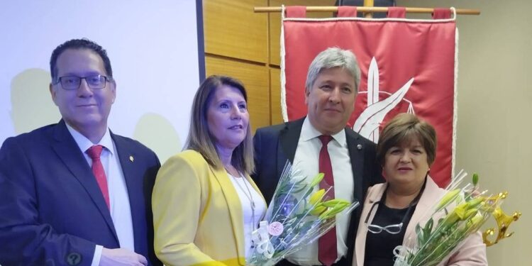 Directorio de Anejud Santiago realizó ceremonia de Juramento