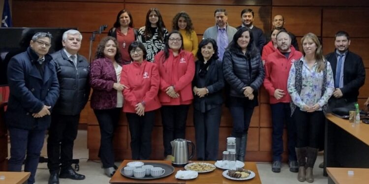 Visita del Directorio Nacional a la Regional de Osorno incluyó instalaciones para los 39° Juegos Deportivos Judiciales