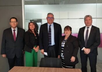 Este viernes 19 de abril Anejud Santiago se constituyó en los Juzgados de Familia de Santiago (UCC)