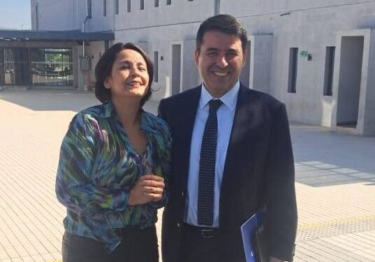 Anejud Santiago y autoridades de la CAPJ visitaron el Juzgado de Letras de Colina