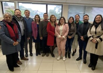 Directorio Nacional de Anejud visita los Juzgados de Talcahuano