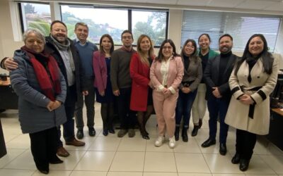 Directorio Nacional de Anejud visita los Juzgados de Talcahuano