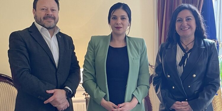 Presidenta de la Cámara de Diputados recibe en audiencia a la Anejud