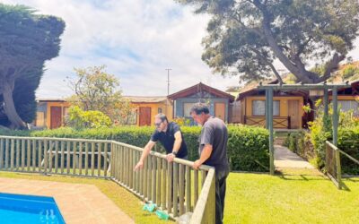 Presidente de Anejud visita centro recreacional de Loncura para evaluar y poner en marcha su revitalización