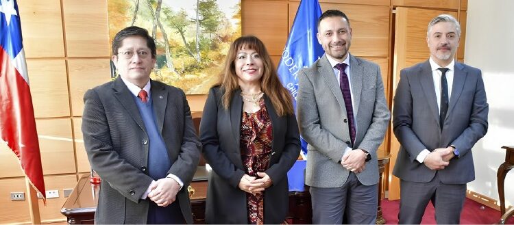 Directorio regional de Anejud Aysén realizó visita protocolar a la Corte de Apelaciones de Coyhaique